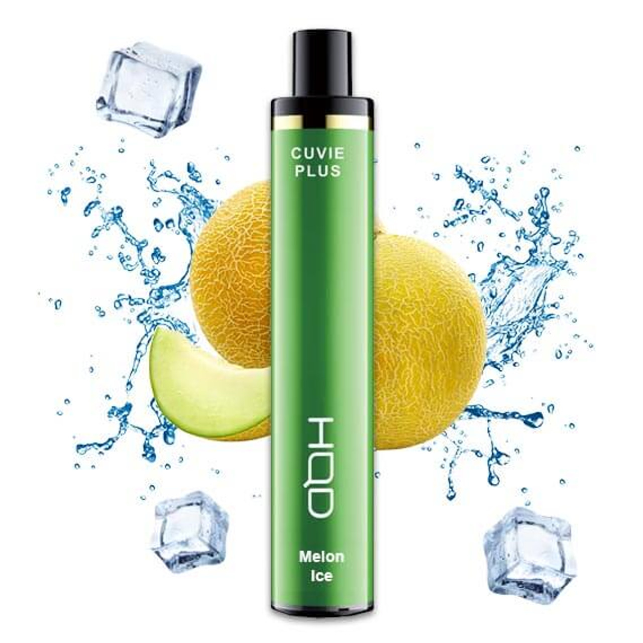 Experience the Freeze: HQD Cuvie Plus Melon Ice 1200 Puffs Device