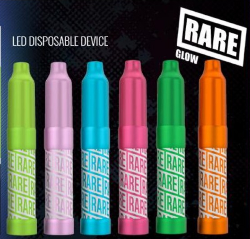 The Future of Vaping: Delve into the Rare Glow Disposable Device’s 2500 Puffs