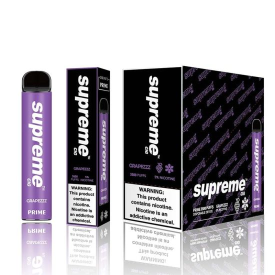 Introducing the Supreme Prime Disposable Vape 3500 Puffs Device
