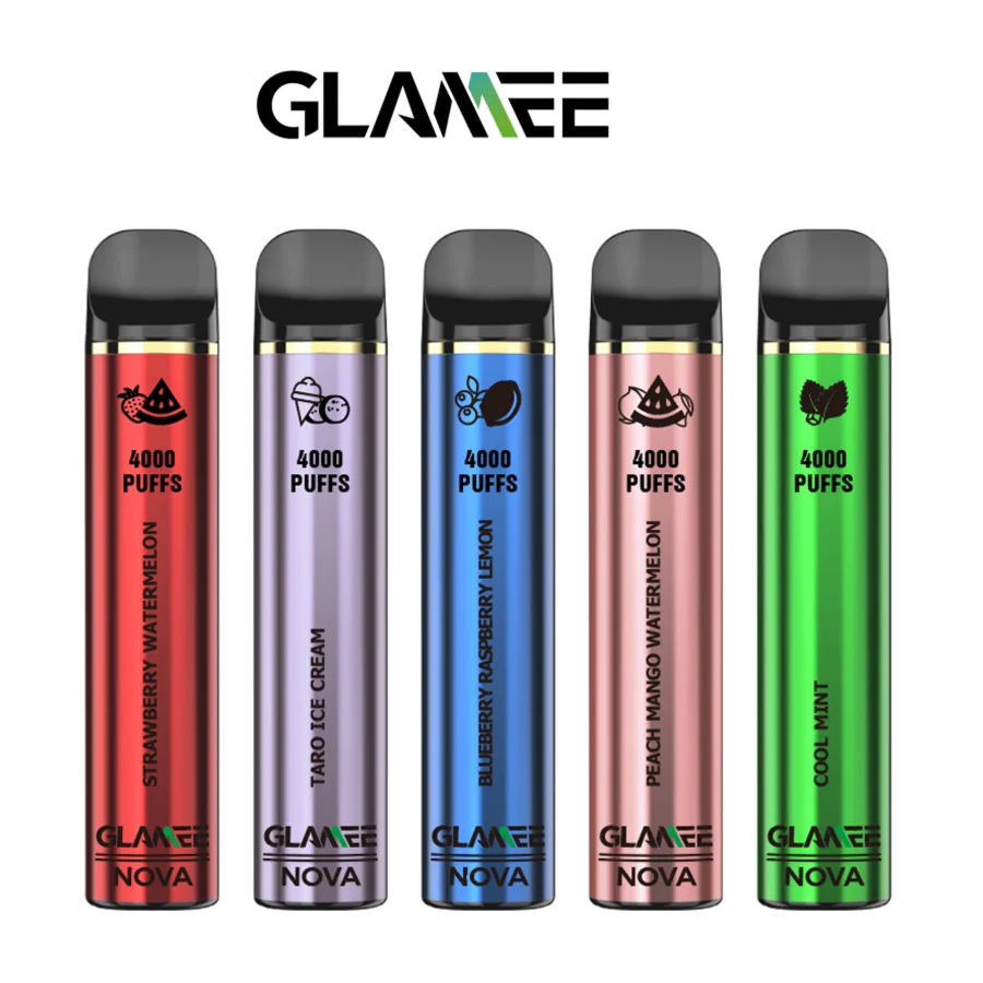 Discover the Glamee Nova Disposable Vape Device: 4000 Puffs of Pure Vaping Bliss