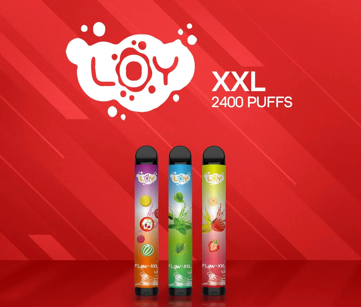 Loy XXL Flow: Vaping Reinvented with 2400 Puffs