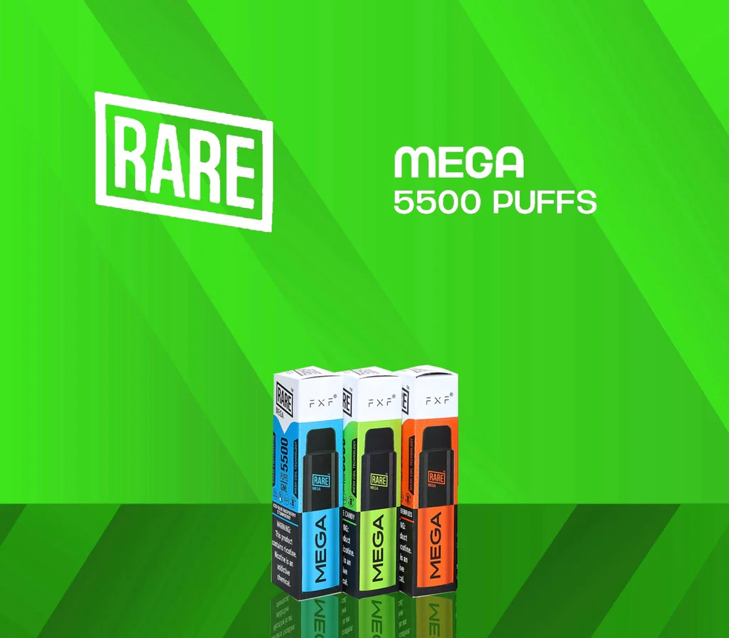 Rare Mega Mesh 5500 Puffs Disposable Vape Device: A Vaping Revolution