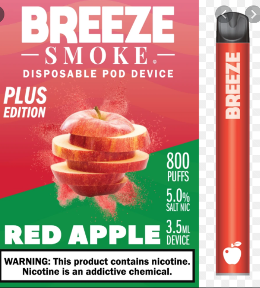 Vaping Simplicity Breeze Plus and the Red Apple Extravaganza