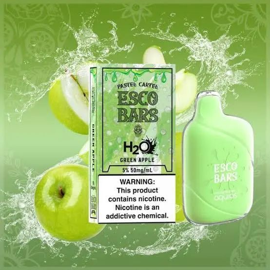 The Unmatched Joy of Esco Bar’s Green Apple 6000 Puffs
