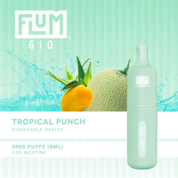 The Allure of Flum Gio 3000 Puffs Tropical Punch