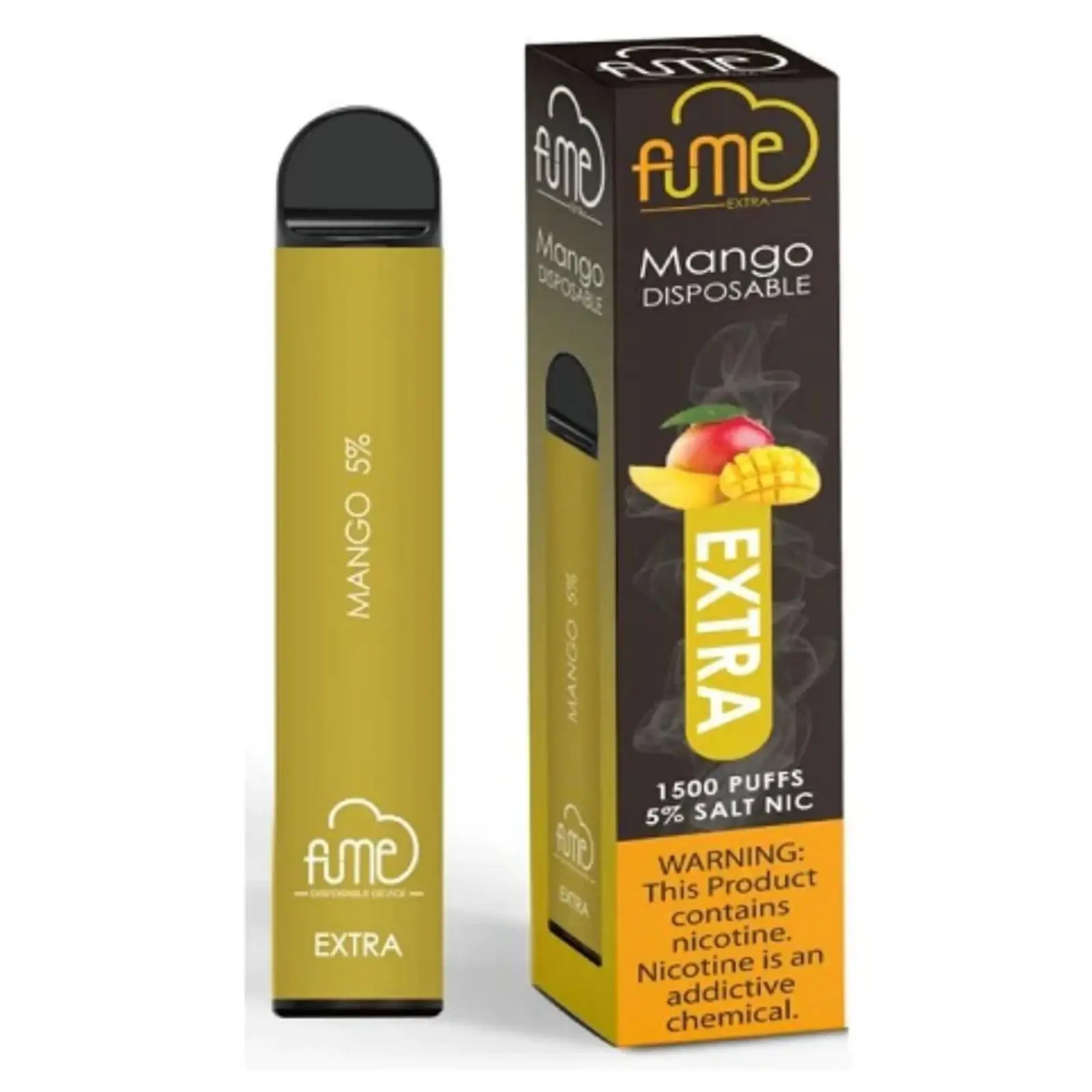 Mango Bliss: Unveiling the Fume Extra 1500 Puffs Device