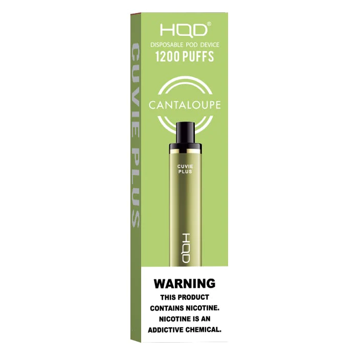 Indulge in Sweetness: HQD Cuvie Plus 1200 Puffs Cantaloupe Experience
