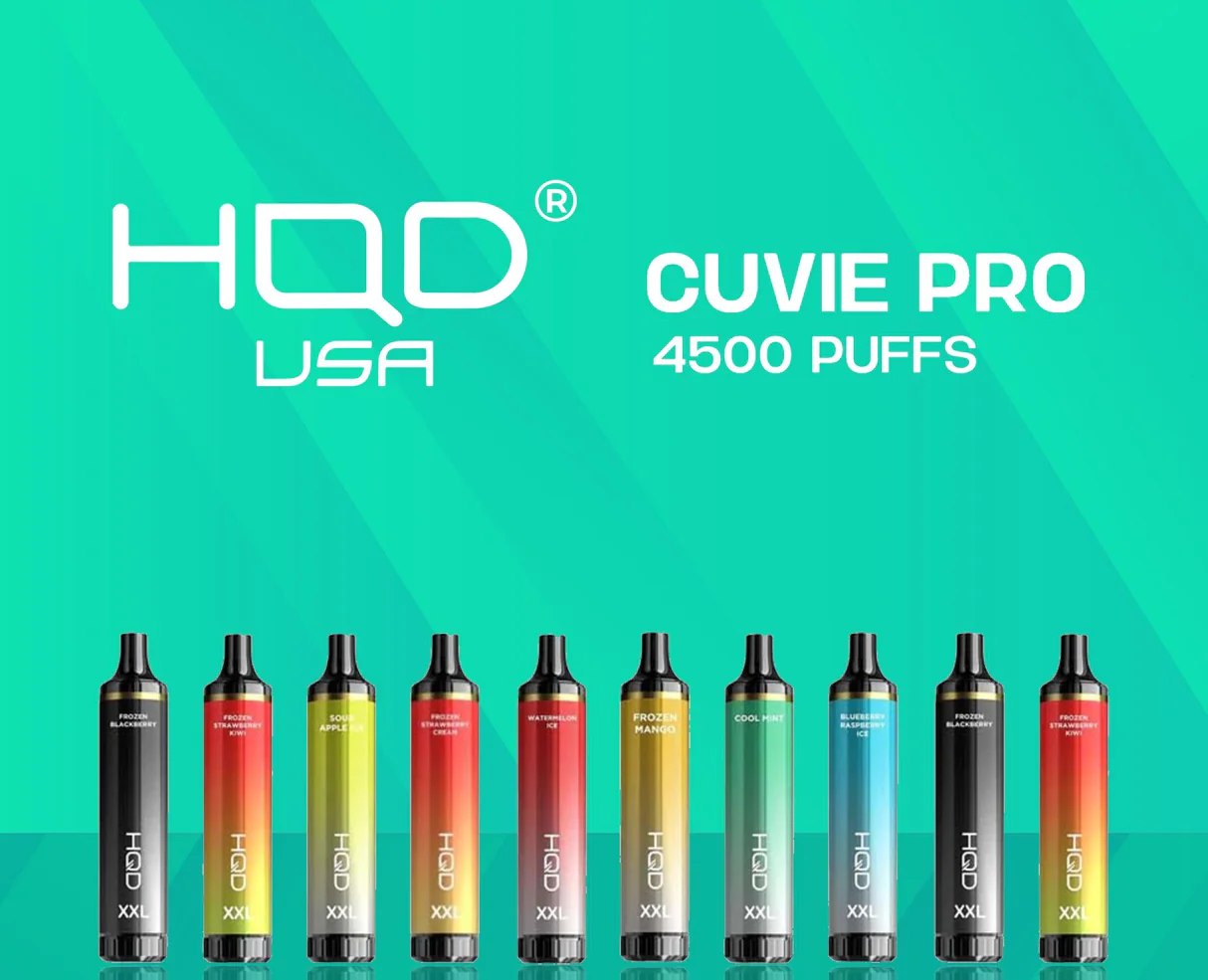 HQD Cuvie Pro: Maximize Your Vaping Experience with 4500 Puffs