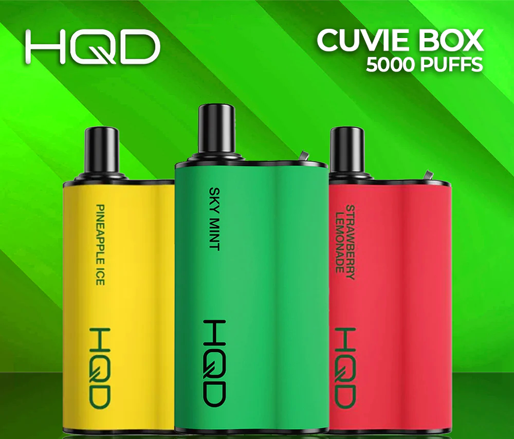 Experience the Future of Vaping: HQD Cuvie Box Disposable Vape 5000 Puffs
