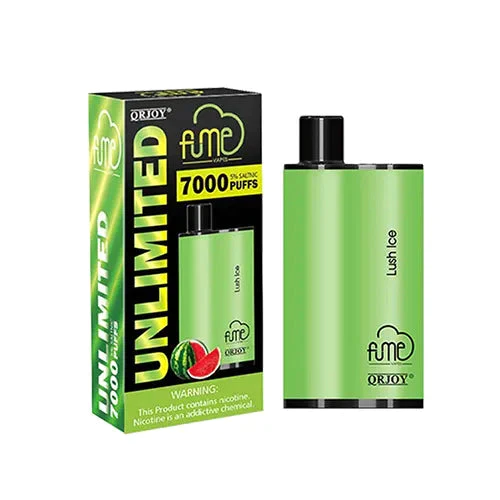 Discover the Flavorful Experience of the Fume Unlimited 7000 Puffs Lush Ice Device
