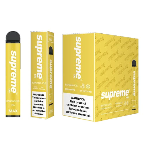The Supreme Max Disposable Vape: Your Ultimate On-the-Go Companion